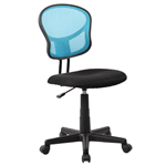 Ficha técnica e caractérísticas do produto Cadeira Secretária Azul Giratória - Ysc - 029