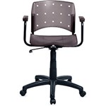 Ficha técnica e caractérísticas do produto Cadeira Secretária Colordesign Nylon Grafite - Designflex
