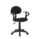 Ficha técnica e caractérísticas do produto Cadeira Secretária com Braço Giratória MB-LC02 - Travel Max