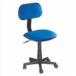Ficha técnica e caractérísticas do produto Cadeira Secretária Sem Braço - Azul - Bulk