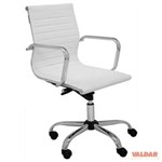 Ficha técnica e caractérísticas do produto Cadeira Sevilha Baixa Office Classic Rivatti Móveis - Branco