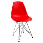 Ficha técnica e caractérísticas do produto Cadeira Side Pp com Base em Inox - Preto