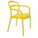 Ficha técnica e caractérísticas do produto Cadeira Sissi Amarelo Tramontina 92045000