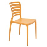 Ficha técnica e caractérísticas do produto Cadeira Sofia Encosto Horizontal Laranja Tramontina 92237090