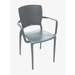 Ficha técnica e caractérísticas do produto Cadeira Sofia Grafite Tramontina 92039007