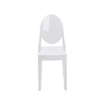 Ficha técnica e caractérísticas do produto Cadeira Sofia Sem Braço de Policarbonato Branca - Rivatti