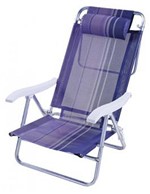Ficha técnica e caractérísticas do produto Cadeira Sol de Verão Boreal Lilás Mor