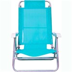 Ficha técnica e caractérísticas do produto Cadeira Sol de Verão Fashion Azul Mor - Mor