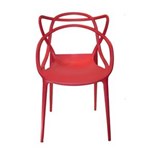 Ficha técnica e caractérísticas do produto Cadeira Stilo em Polipropileno Branca - Vermelho