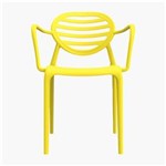 Ficha técnica e caractérísticas do produto Cadeira Stripe com Braço - AMARELO