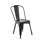 Ficha técnica e caractérísticas do produto Cadeira Tolix - Iron - Design - Preta - Preto