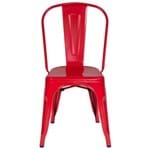 Ficha técnica e caractérísticas do produto Cadeira Tolix Iron Vermelha - A?o Carbono