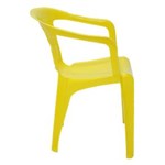 Ficha técnica e caractérísticas do produto Cadeira Tramontina Atalaia Basic com Braços em Polipropileno Amarelo Tramontina 92210000