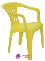 Ficha técnica e caractérísticas do produto Cadeira Tramontina Atalaia Basic com Braços em Polipropileno Amarelo
