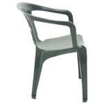 Ficha técnica e caractérísticas do produto Cadeira Tramontina Atalaia Basic com Braços em Polipropileno Verde Tramontina 92210020