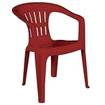 Ficha técnica e caractérísticas do produto Cadeira Tramontina Atalaia Basic com Braços em Polipropileno Vermelho Tramontina 92210040