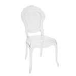 Ficha técnica e caractérísticas do produto Cadeira Tramontina Belle Epoque Branco Translucido