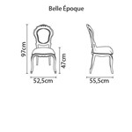 Ficha técnica e caractérísticas do produto Cadeira Tramontina Belle Epoque em Policarbonato Transparente