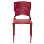 Ficha técnica e caractérísticas do produto Cadeira Tramontina Safira 92048/040 Vermelho SE
