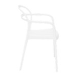 Ficha técnica e caractérísticas do produto Cadeira Tramontina Sissi Branca com Braços em Polipropileno e Fibra de Vidro Tramontina 92045010