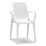 Ficha técnica e caractérísticas do produto Cadeira Vanity com Braço Branca - Branco