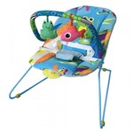 Ficha técnica e caractérísticas do produto Cadeira Vibratoria Lite Aqua Azul Baby Style