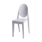 Ficha técnica e caractérísticas do produto Cadeira Victoria Ghost Off White - BRANCO