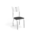 Ficha técnica e caractérísticas do produto Cadeiras Kappesberg Munique 2c047cr 2 Unidades- Cor Cromada - Assento Linho Marrom 22