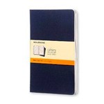 Ficha técnica e caractérísticas do produto Caderneta Cahier Moleskine Pautado Grande Azul