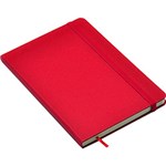 Caderneta Clássica Pautado 14x21 Vermelho / Vermelho - Cícero Papelaria