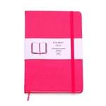 Ficha técnica e caractérísticas do produto Caderneta Clássica Rosa Pink 14x21cm A5 Sem Pauta Cicero