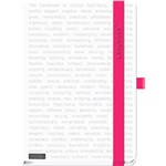 Ficha técnica e caractérísticas do produto Caderneta Lisa Lanybook The One White - Branco e Pink