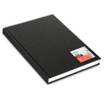 Ficha técnica e caractérísticas do produto Caderneta para Esboço Canson Art Book One Preto 100g/m² 14 X 21,6 Cm - 60005568