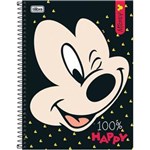 Ficha técnica e caractérísticas do produto Caderno 01x1 Capa Dura 2018 Mickey 96 Folhas