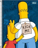 Ficha técnica e caractérísticas do produto Caderno 01X1 Capa Dura 2019 THE Simpsons 96 Folhas Tilibra