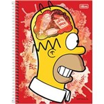 Ficha técnica e caractérísticas do produto Caderno 1 Matéria Capa Dura 2017 The Simpsons 96 Folhas Pct.C/04 Tilibra