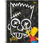 Ficha técnica e caractérísticas do produto Caderno 10x1 Capa Dura 2018 The Simpsons 200 Folhas