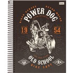 Ficha técnica e caractérísticas do produto Caderno 10X1 Capa Dura 2019 Power DOG 200 Folhas - Foroni