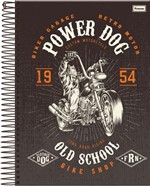 Ficha técnica e caractérísticas do produto Caderno 10X1 Capa Dura 2019 Power DOG 200 Folhas PCT.C/04 Foroni