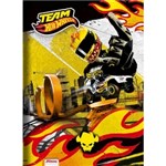 Ficha técnica e caractérísticas do produto Caderno 14 Costurado Hot Wheels Team Pista Capa Dura - 96 Folhas