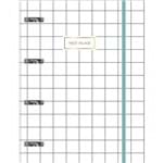 Ficha técnica e caractérísticas do produto Caderno Argolado Cartonado Universitário com Elástico West Village 80 Folhas