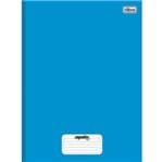 Ficha técnica e caractérísticas do produto Caderno Brochura Capa Dura 1/4 D+ Azul 48 Folhas - Tilibra Tilibra