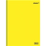 Ficha técnica e caractérísticas do produto Caderno Brochura Capa Dura 1/4 Mais+ 48 Folhas Amarelo Tilibra