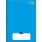 Ficha técnica e caractérísticas do produto Caderno Brochura Capa Dura Tilibra D+ 1/4 96 Folhas Azul