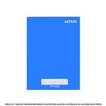 Ficha técnica e caractérísticas do produto Caderno Brochura Capa Dura Universitário 96 Folhas Azul PanAmericana