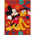 Ficha técnica e caractérísticas do produto Caderno Brochura Mickey 96 Folhas - Tilibra Vermelho