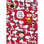 Ficha técnica e caractérísticas do produto Caderno Brochura Snoopy 1x1 - 96 Folhas - Tilibra
