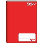 Ficha técnica e caractérísticas do produto Caderno Brochurao Capa Dura STIFF 48 Folhas Vermelho - Jandaia