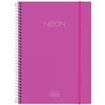 Ficha técnica e caractérísticas do produto Caderno C/D 01 Materia Neon Rosa Tilibra
