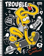 Ficha técnica e caractérísticas do produto Caderno C/D 01 Materia Simpsons Tilibra